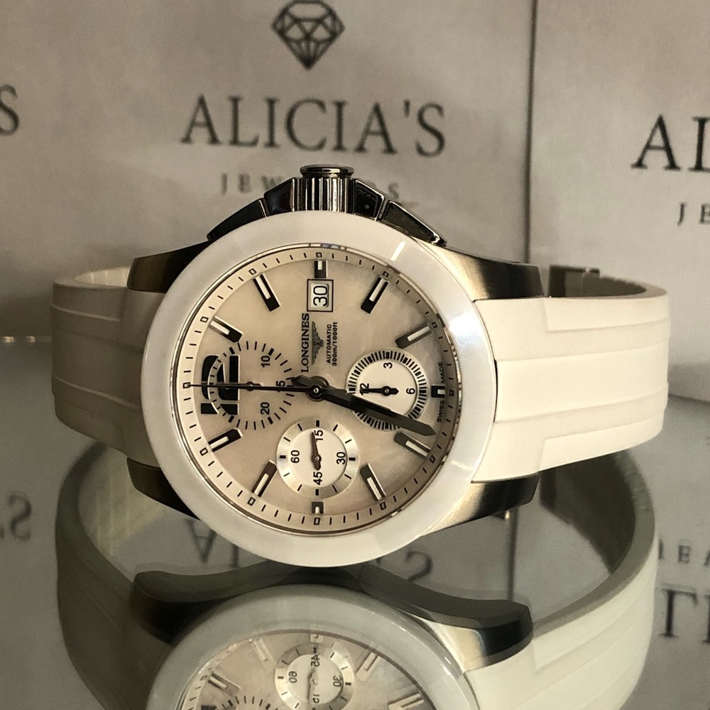 Longines Conquest Automatic Chrono Mens Watch